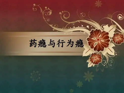 药瘾与行为瘾