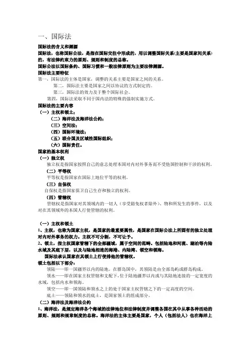 国际法