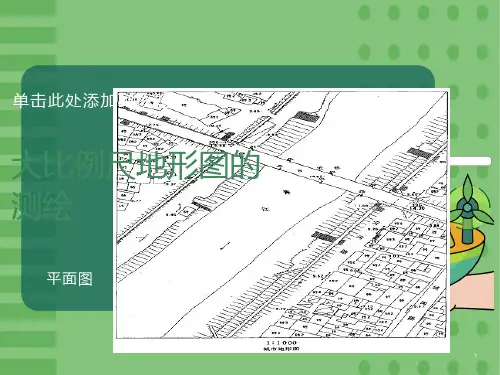大比例尺地形图的测绘