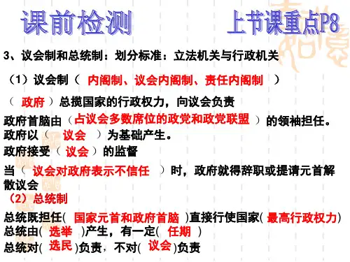 1.3国家结构形式