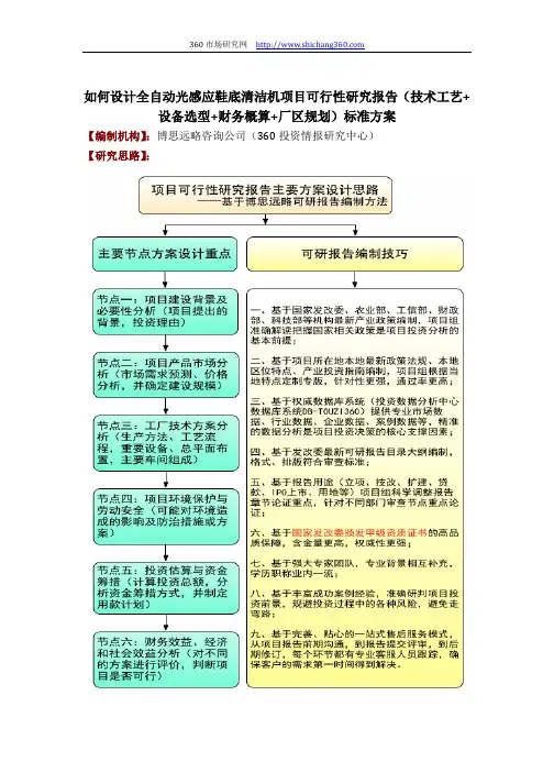 如何设计全自动光感应鞋底清洁机项目可行性研究报告(技术工艺+设备选型+财务概算+厂区规划)标准方案