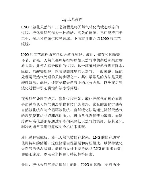 lng 工艺流程