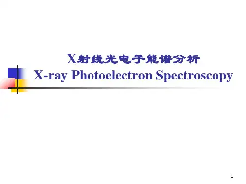 x射线光电子能谱分析案例ppt课件