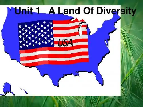 Unit 1 A land of diversity warming up课件 新人教版选修8课件
