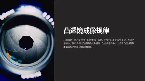 凸透镜成像规律(说课课件)