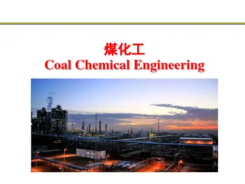 能源化学工程概论（第二版）2煤化工-2021