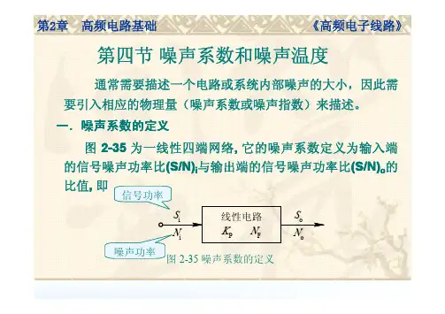 第2章 噪声系数和噪声温度