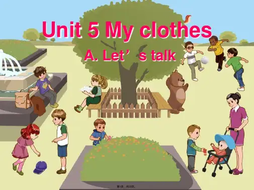 PEP英语四年级下册Unit5A-Let's-talk