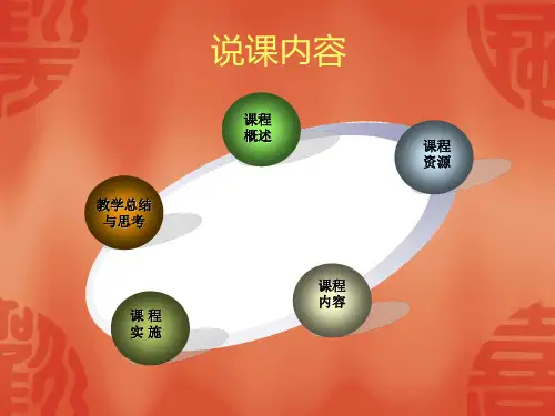 网络营销 说课