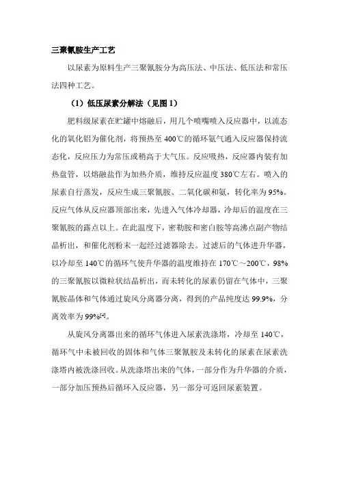 三聚氰胺生产工艺