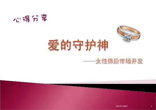 三八妇女节保险专题课件PPT