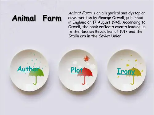 Animal  Farm  动物庄园(PPT文档)