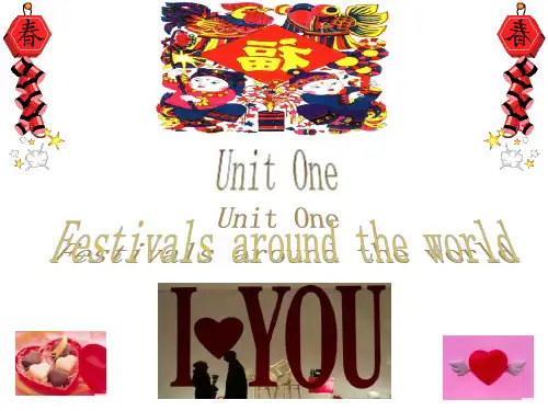 高中英语Unit 1 Festivals around the world reading课件