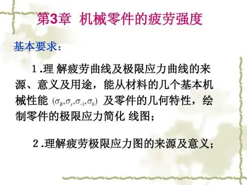 第3章疲劳强度