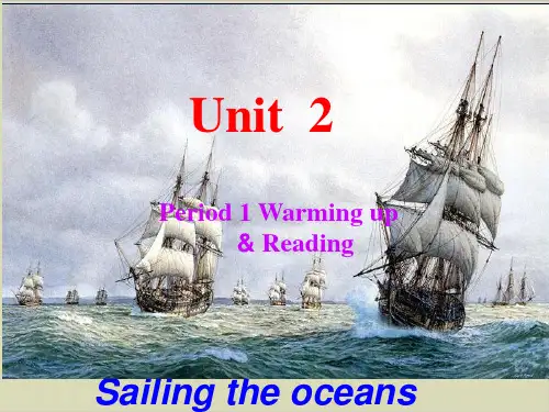 人教选修九Unit 2 Warming up and Readingppt课件下载
