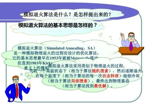 模拟退火算法算法