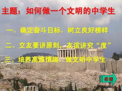 人计交往关系主题班会