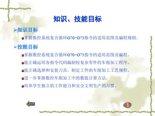 复杂轮廓类零件的编程与加工