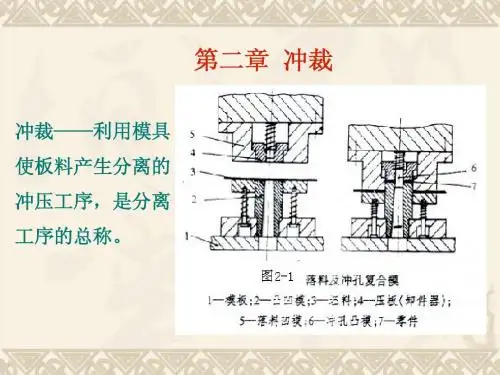 冲压工艺及模具