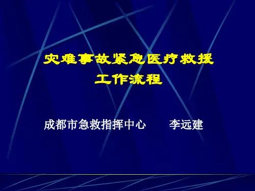 灾难事故紧急医疗救援