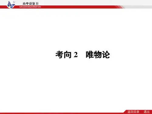 辩证唯物主义唯物论PPT