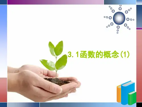 中职数学函数的概念精品PPT课件