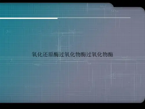 氧化还原酶过氧化物酶过氧化物酶优选演示