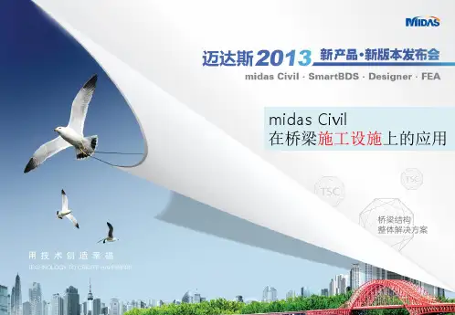 midas Civil在桥梁施工设施上的应用