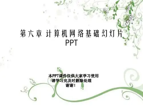 第六章 计算机网络基础幻灯片PPT