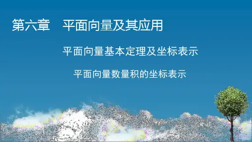 新教材人教A版6.3.5平面向量数量积的坐标表示课件(46张)