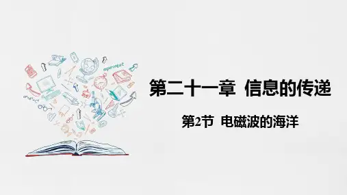 21.2  电磁波的海洋 课件(共26张PPT) 人教版 九年级全册