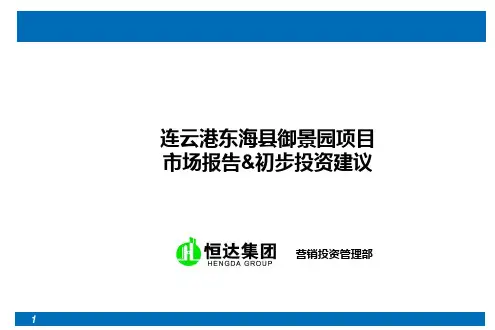 连云港东海县的项目初步投资建议