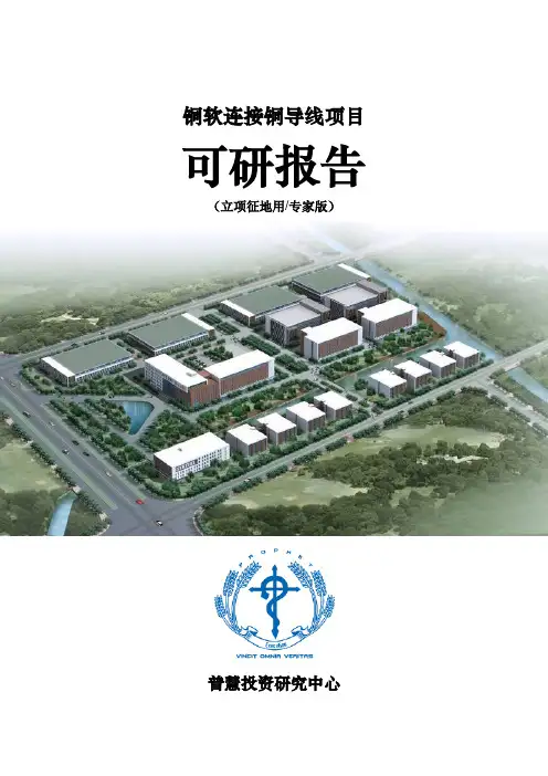 铜软连接铜导线项目可研报告立项征地用(专家版)