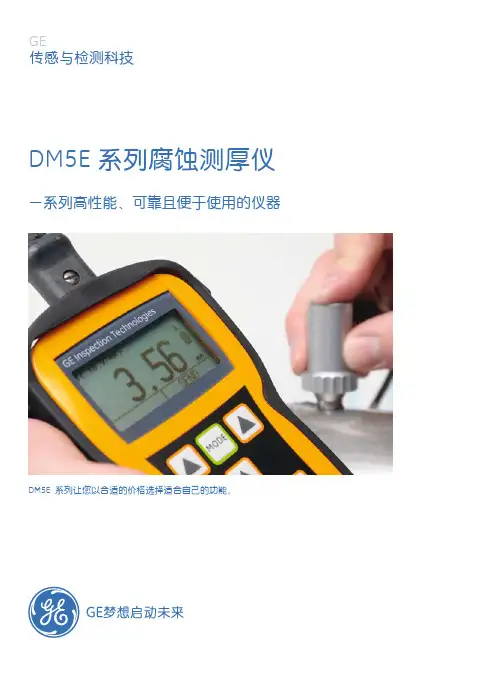 DM5E 系列腐蚀测厚仪 说明书