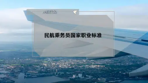 民航乘务员国家职业标准
