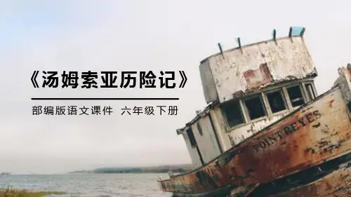 部编版六年级下册语文7.汤姆·索亚历险记课件(共24张PPT)