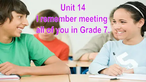 人教版九年级英语全册Unit 14 Section B  3a-Self Check课件
