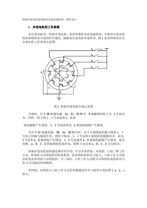 四相步进电机原理图
