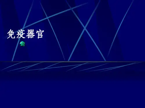 免疫器官PPT课件