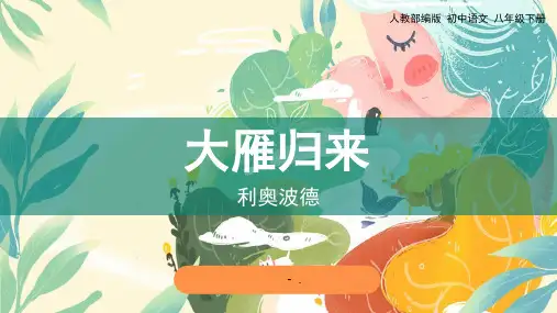 《大雁归来》PPT课件
