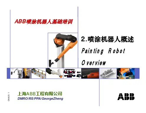 2-喷涂机器人概述