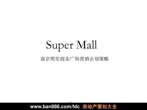 南京市明发商业广场营销企划策略
