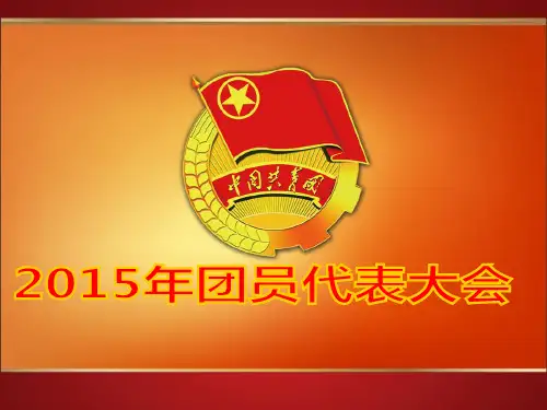 共青团活动 团代会模板