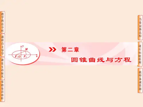 高二数学第2章21-2.11《椭圆及其标准方程》(新人教B版选修11)PPT课件