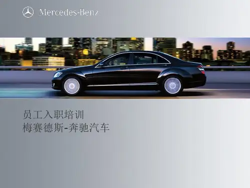 奔驰的产品介绍(PPT 44页)