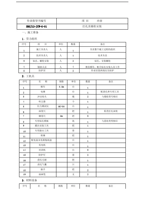 刚性接触网作业指导书