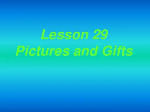 英语：Unit-4-《Did-You-Have-a-Nice-Trip》Lesson29课件(1)(冀教版七年级下)