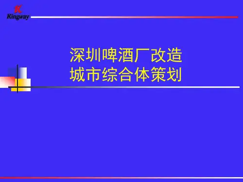 深圳啤酒厂改造综合体策划