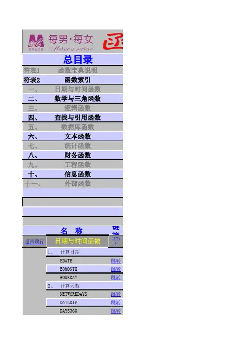 函数宝典 完整版