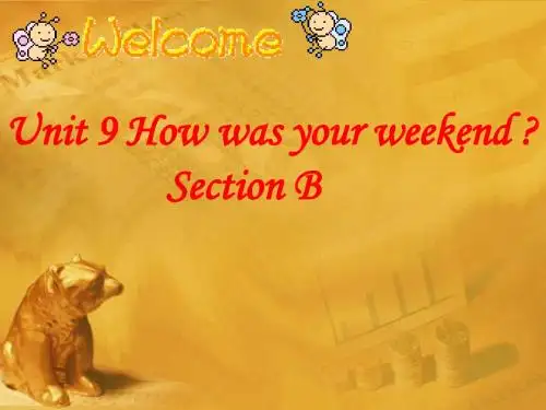 七年级英语下册 Unit9 Section B课件 人教新目标版